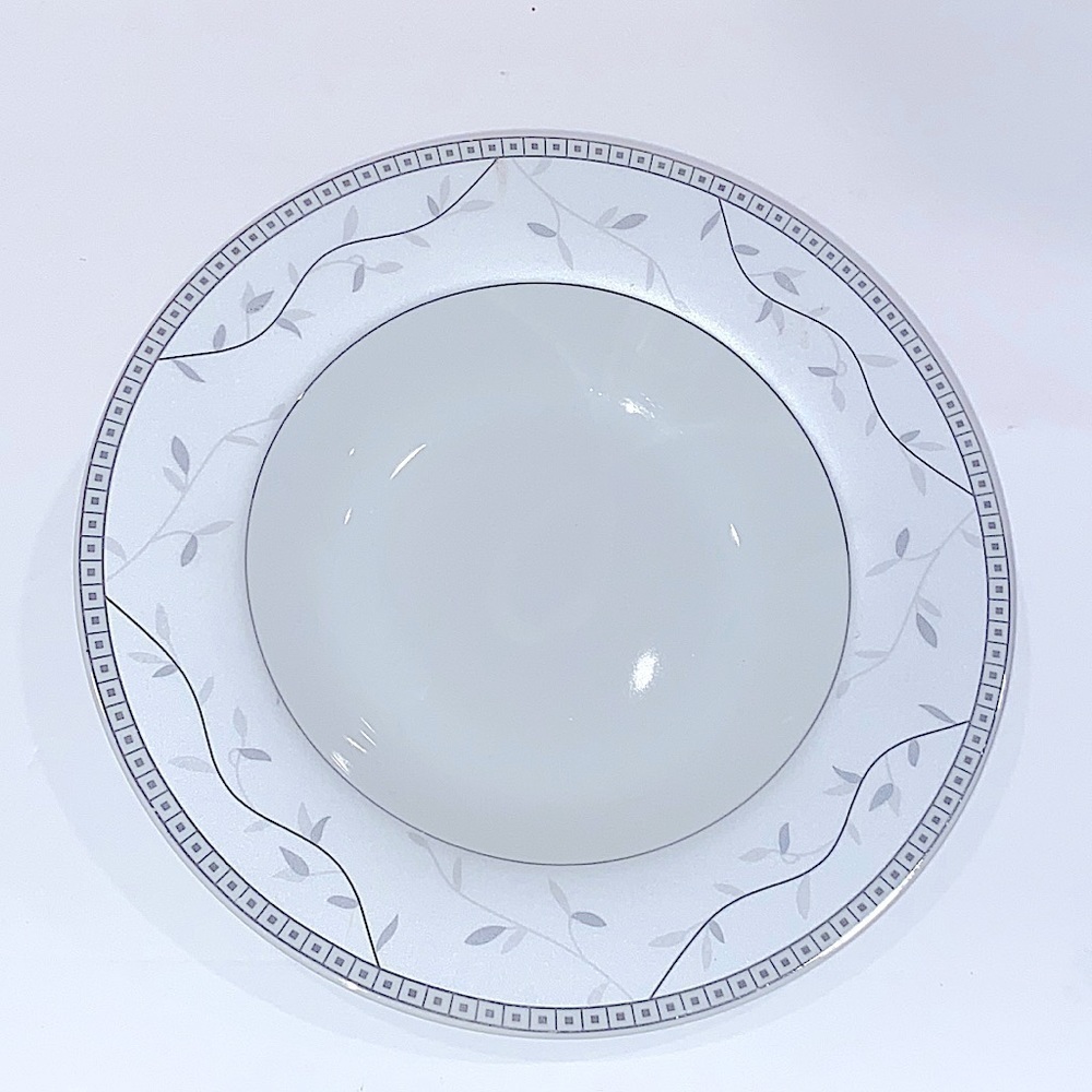 Fitz and Floyd Platinum Vine 1 Soup Bowl